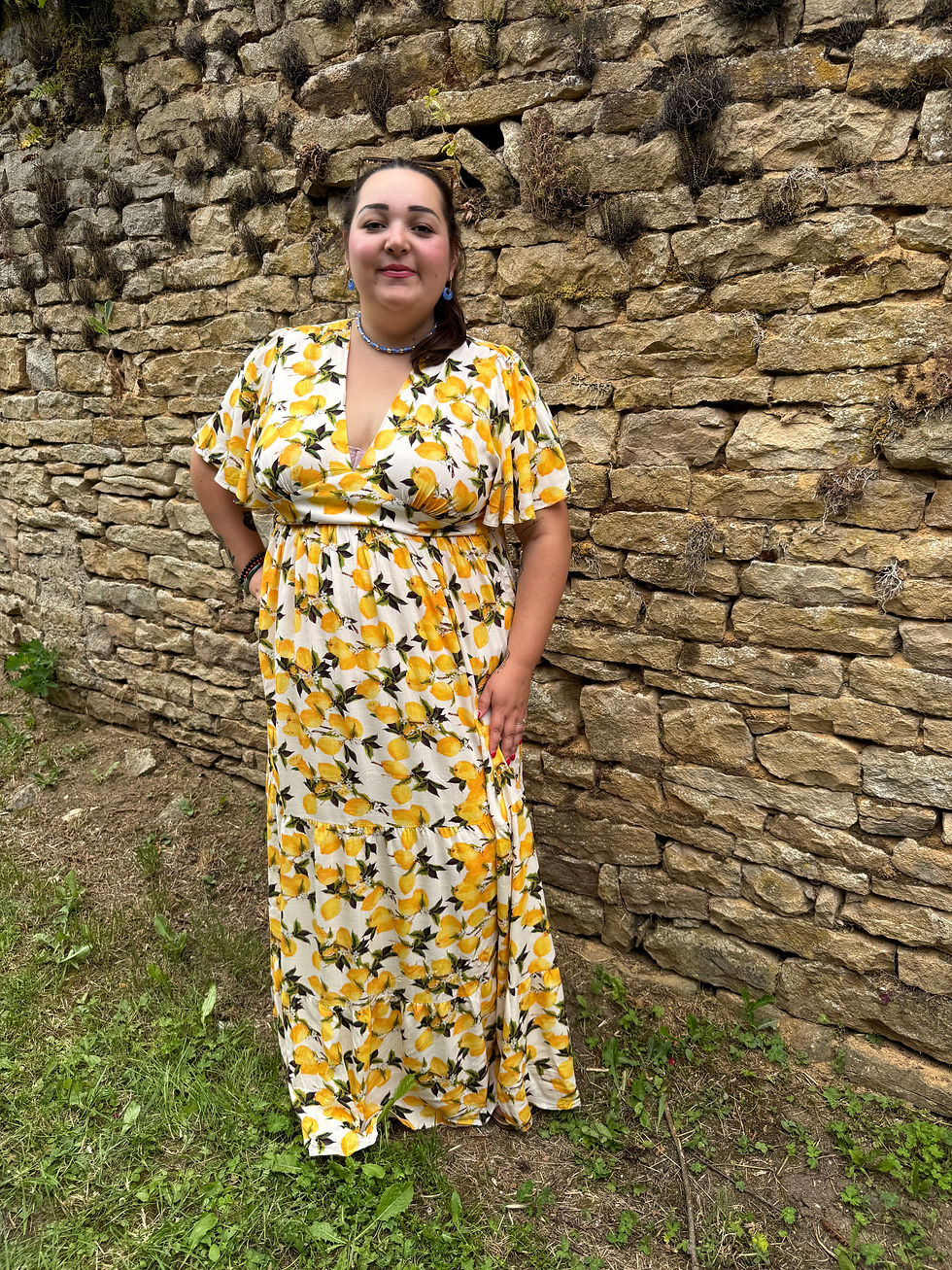 Miniature : Robe citron