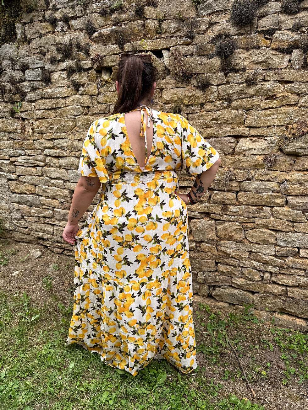 Miniature : Robe citron