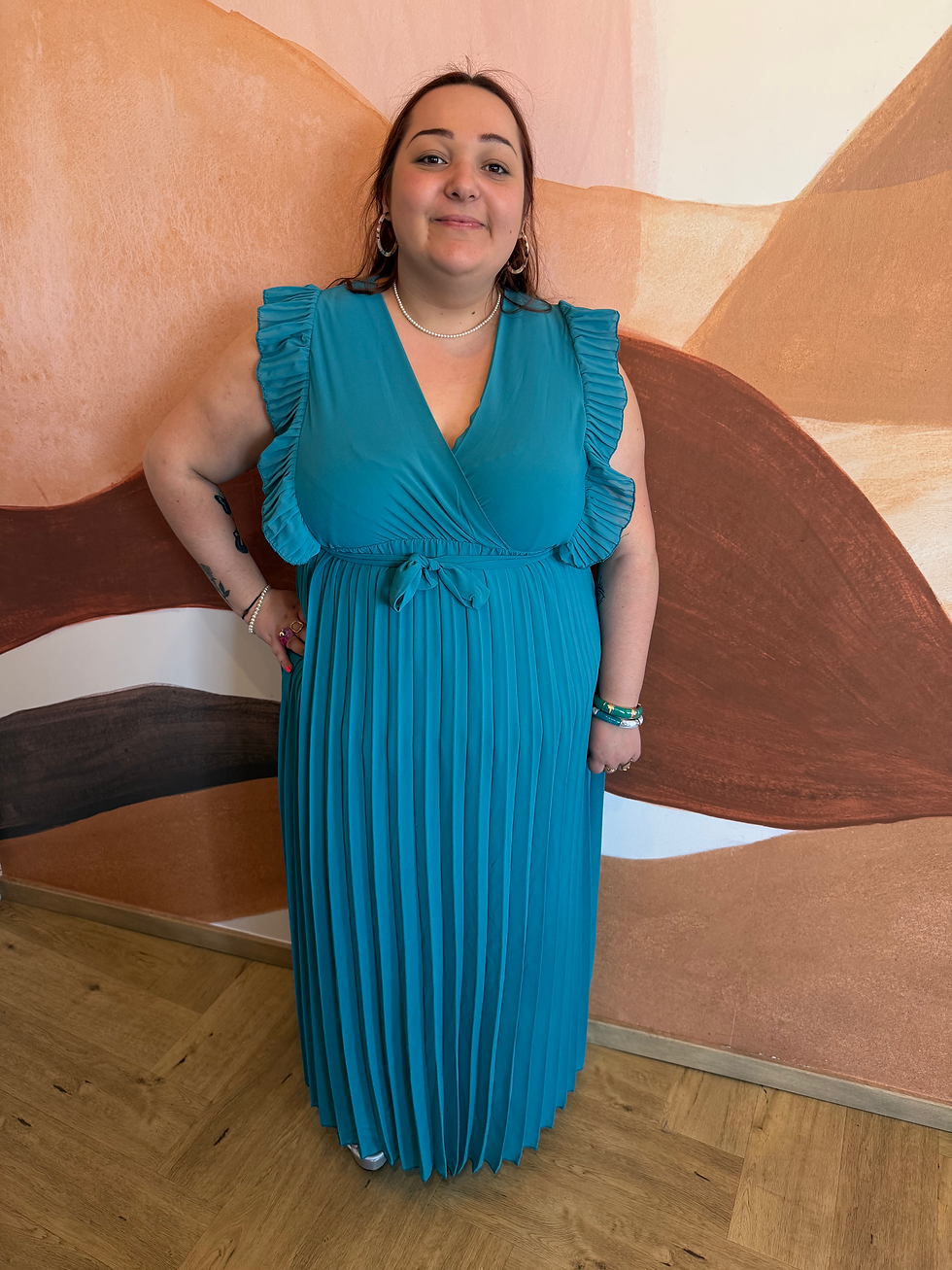 Miniature : Robe cérémonie grande taille différents coloris 