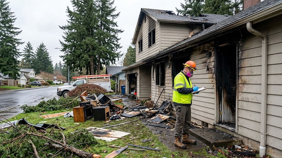 Fire damage assessment