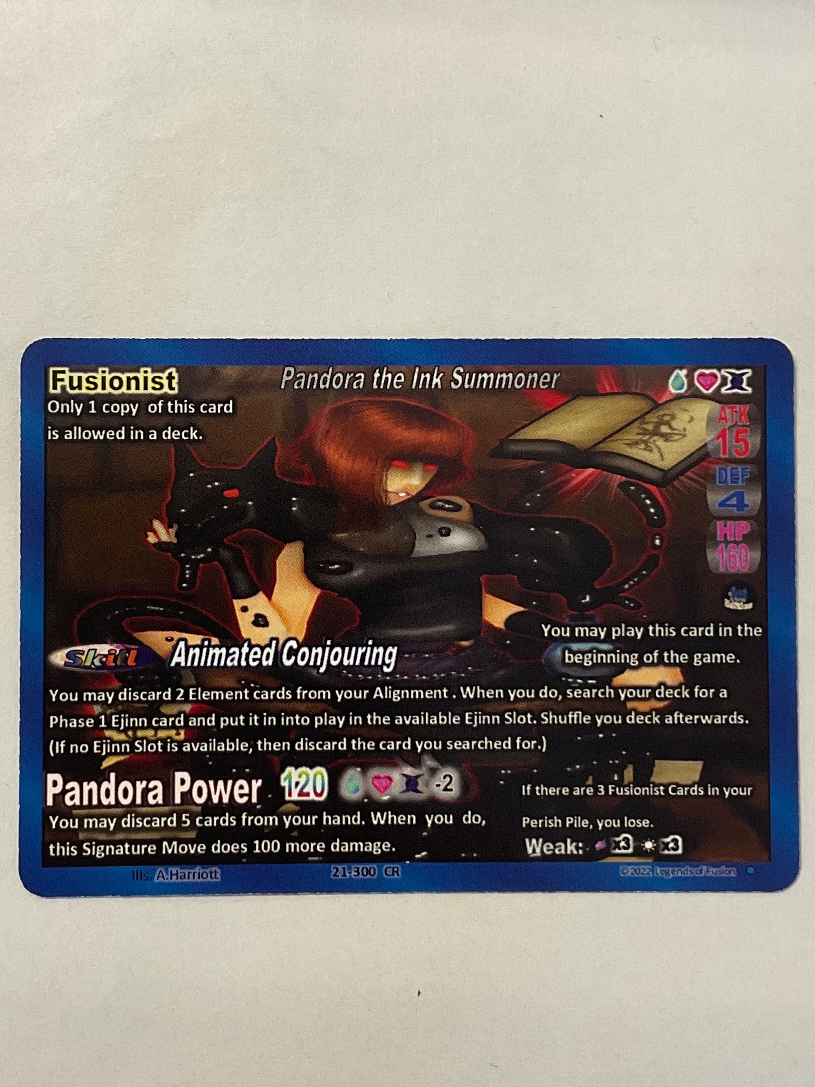 Pandora the Ink Summoner Fusionist 