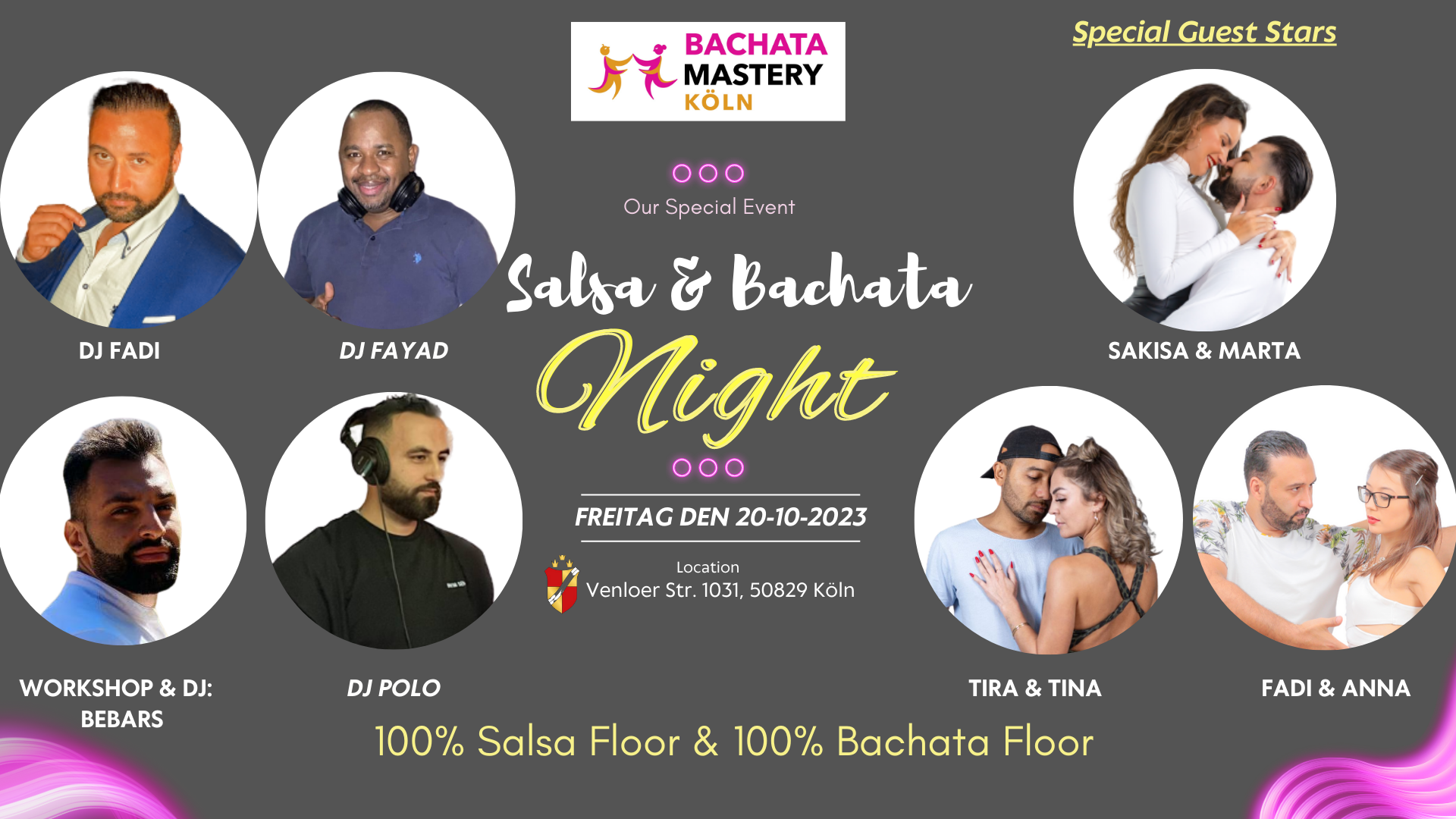 Salsa Bachata Night (2 Floors) Bachata Mastery