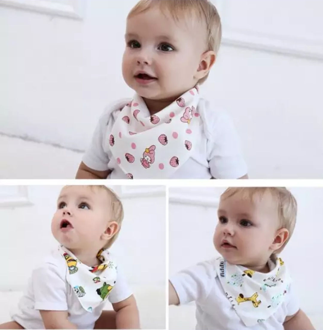 🐻Банданы-слюнявчики детские👶