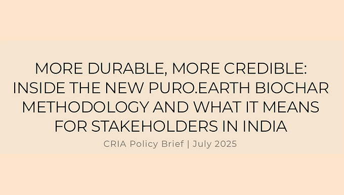 Policy Brief: Puro.Earth's Biochar Methodology 2025 Edition vs 2022 v3