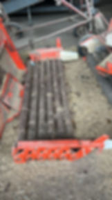 Adjustable coil module for grader