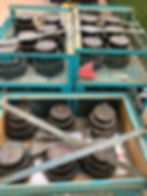 Grimme GT Harvester wheel motors, Black Bruin manufactured