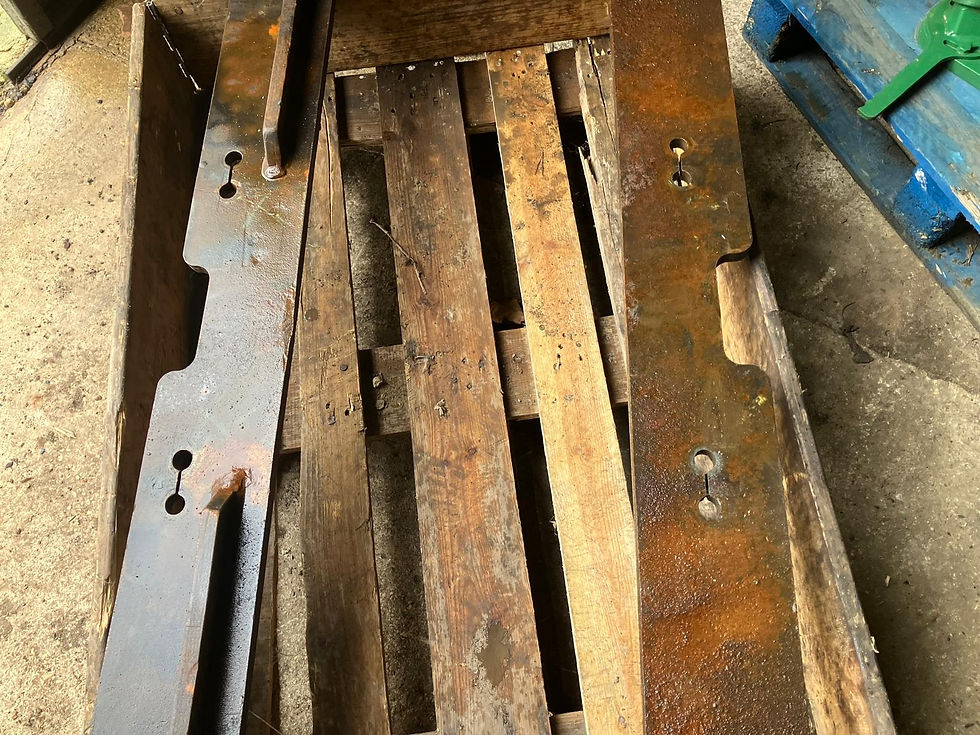 JCB Mounting Bracket for Argiweld Box Rotator