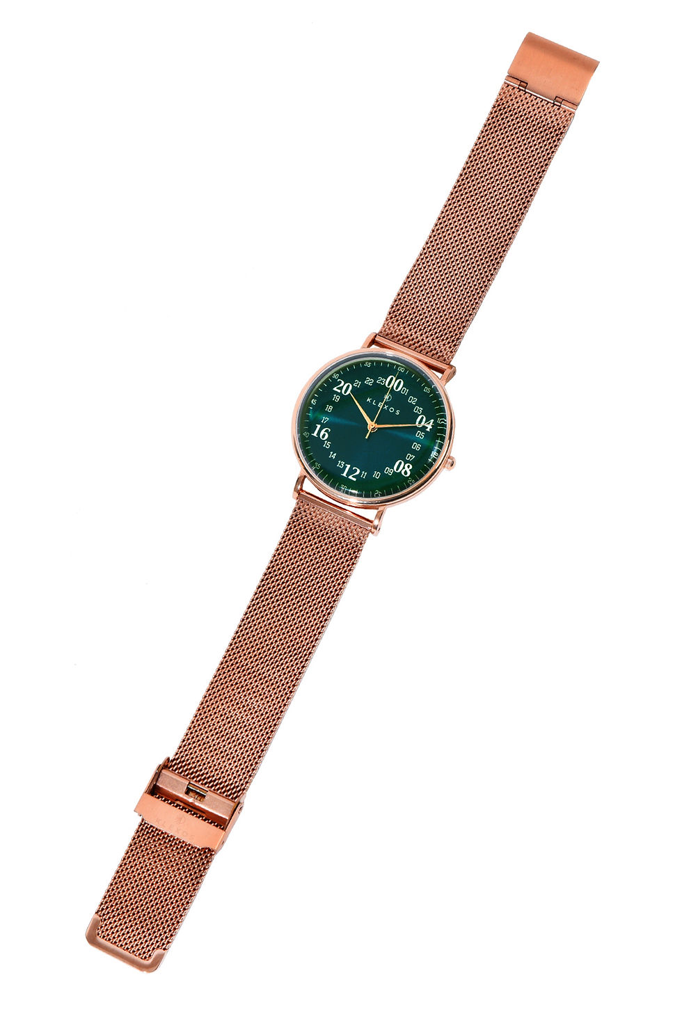 Küçük resim: KLEXOS 24 Saat Kadranlı Kol Saati | Dream Troya Rose Gold