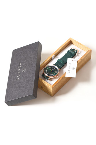 Klexos | Dream Everglades Rose Gold | Yeşil Nato