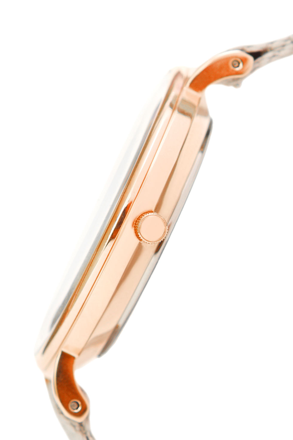 Küçük resim: Klexos Gri Kadran Gri Nato Kordon Yandan Görünüm