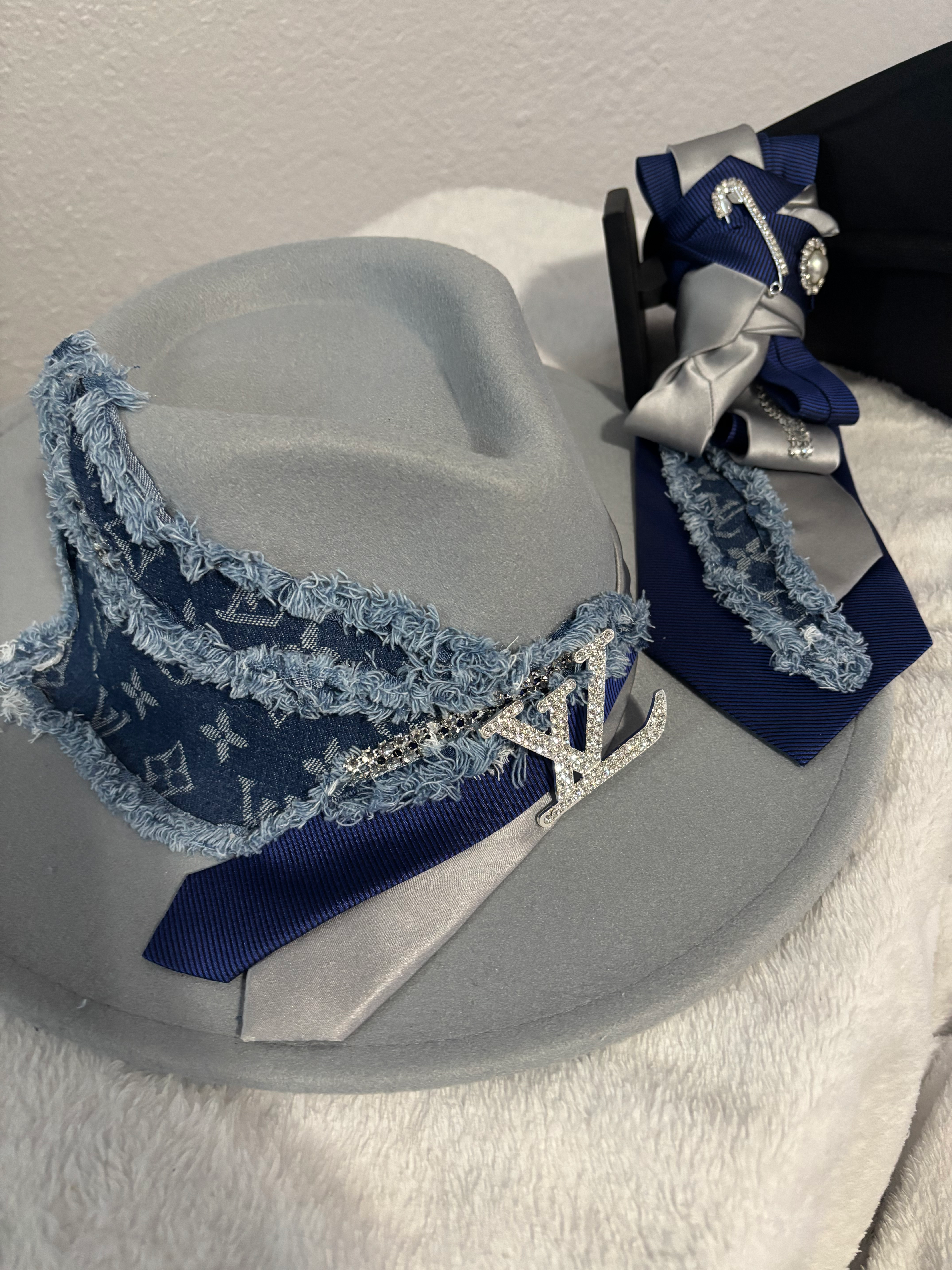 LV denim lux set