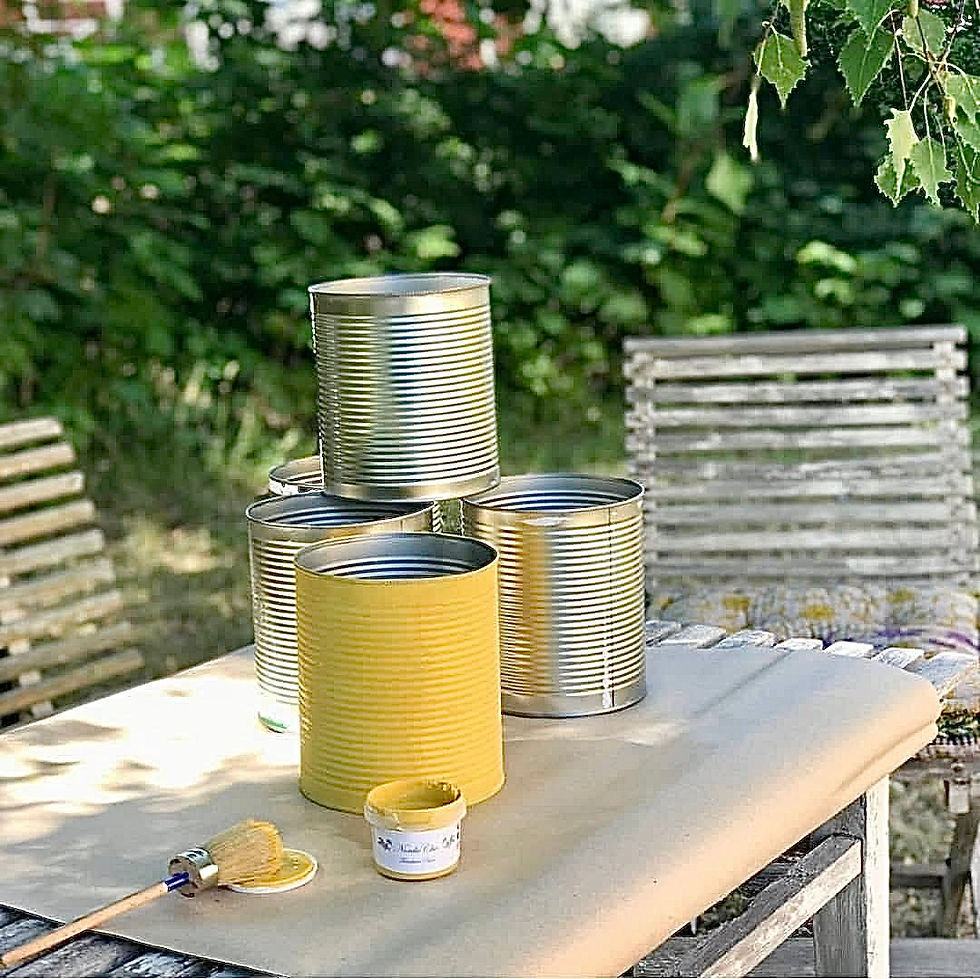 Miniatyrbilde: French Mustard, sennepsgul kalkmaling 
