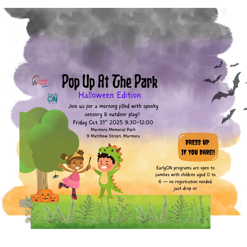 Pop Up At The Park Halloween Edition - Marmora