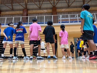フォア前　学童五輪　BCFLASH WINNER マシバド　益城町バドミントン協会　益城　熊本　益城バドミントンクラブ　小学生　部員募集　