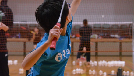 ためて力を解放するフォーム