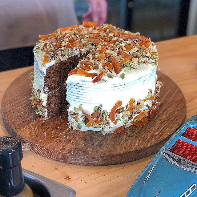 Slice o Carrot Cake