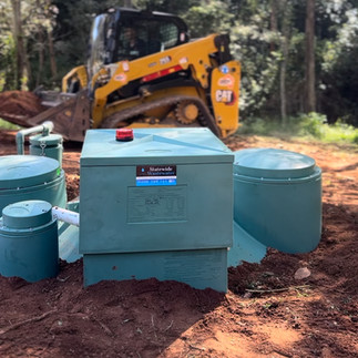 Express Wastewater style Ozzi Kleen HSTP installation in Caboolture QLD by expert local plumbers