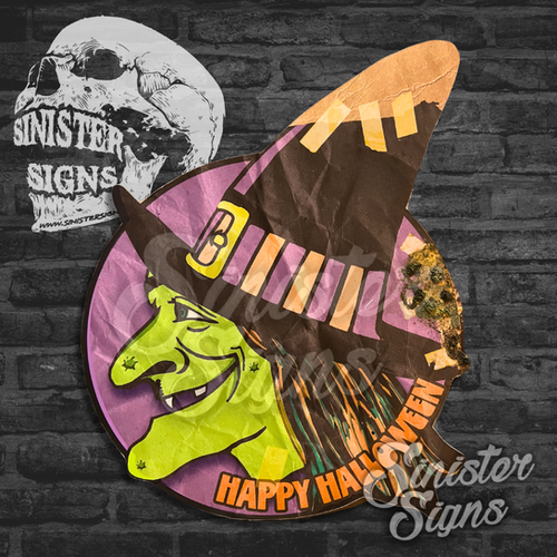 Retro Witch (Moldy) | Sinister Signs