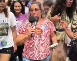 Regina Brito - Coordenadora Geral do SINTSEP-PA - Imagem: Info.Revolução