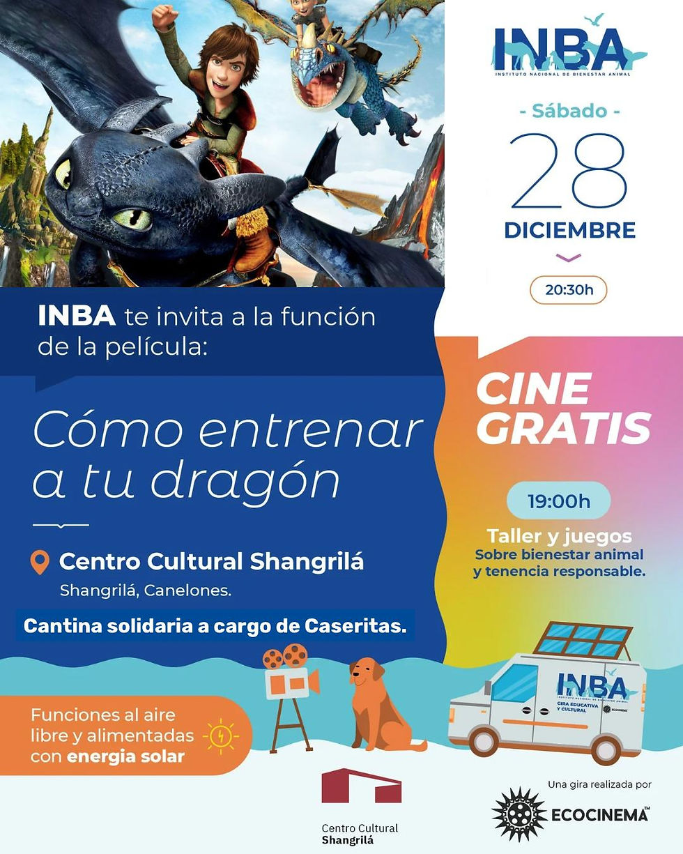 Cine al aire libre: Como entrenar a tu dragón
