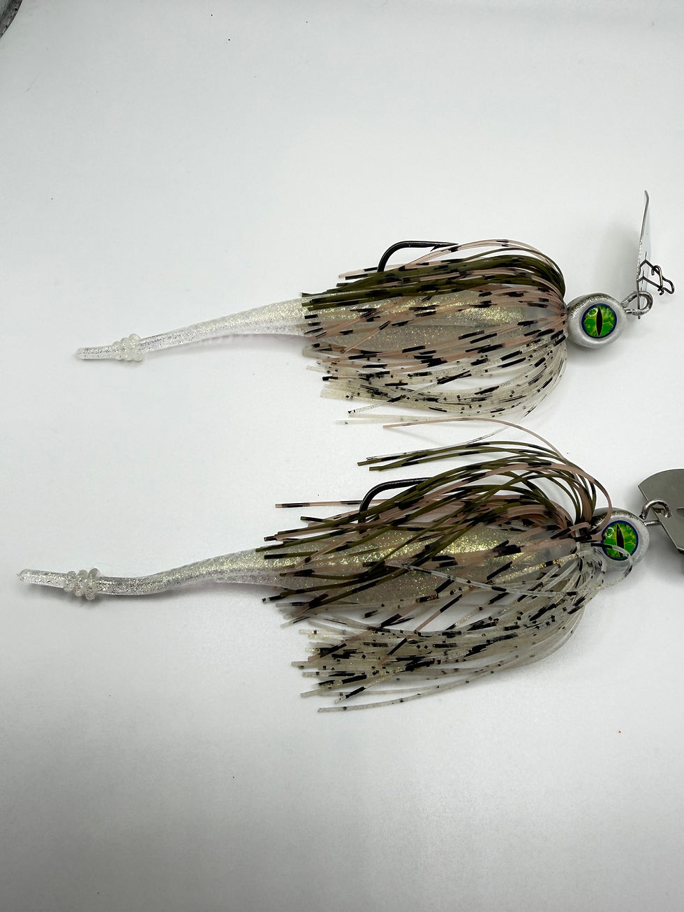 Thumbnail: Blade Ripper Vibrating Bladed Jig Crappie 2-Pack with trailers