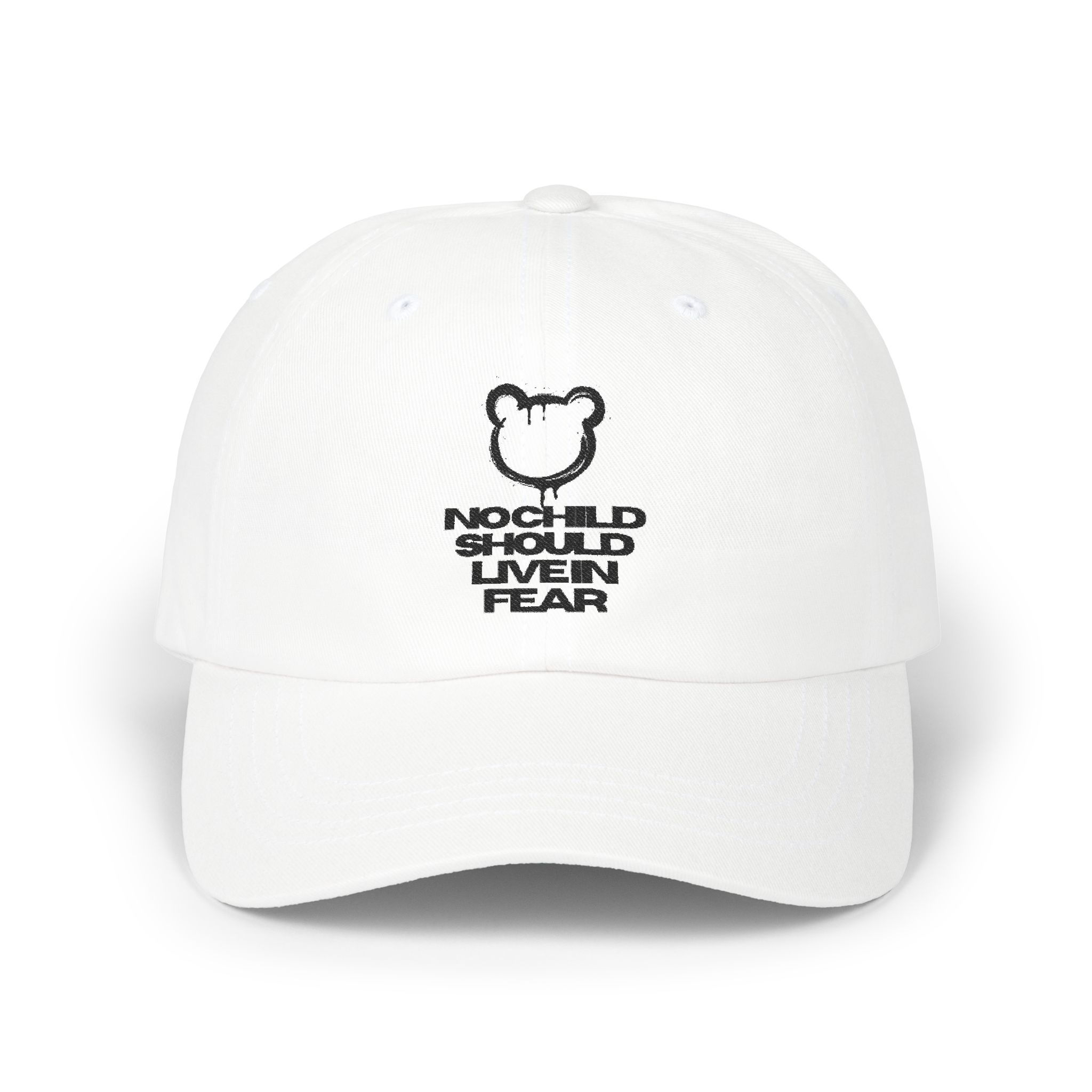  'No Child Should Live in Fear' Classic Embroidered Dad Hat