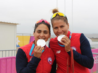 Dos Medallas de Plata marcaron la participación del Canotaje Chileno en los Juegos Panamericanos de