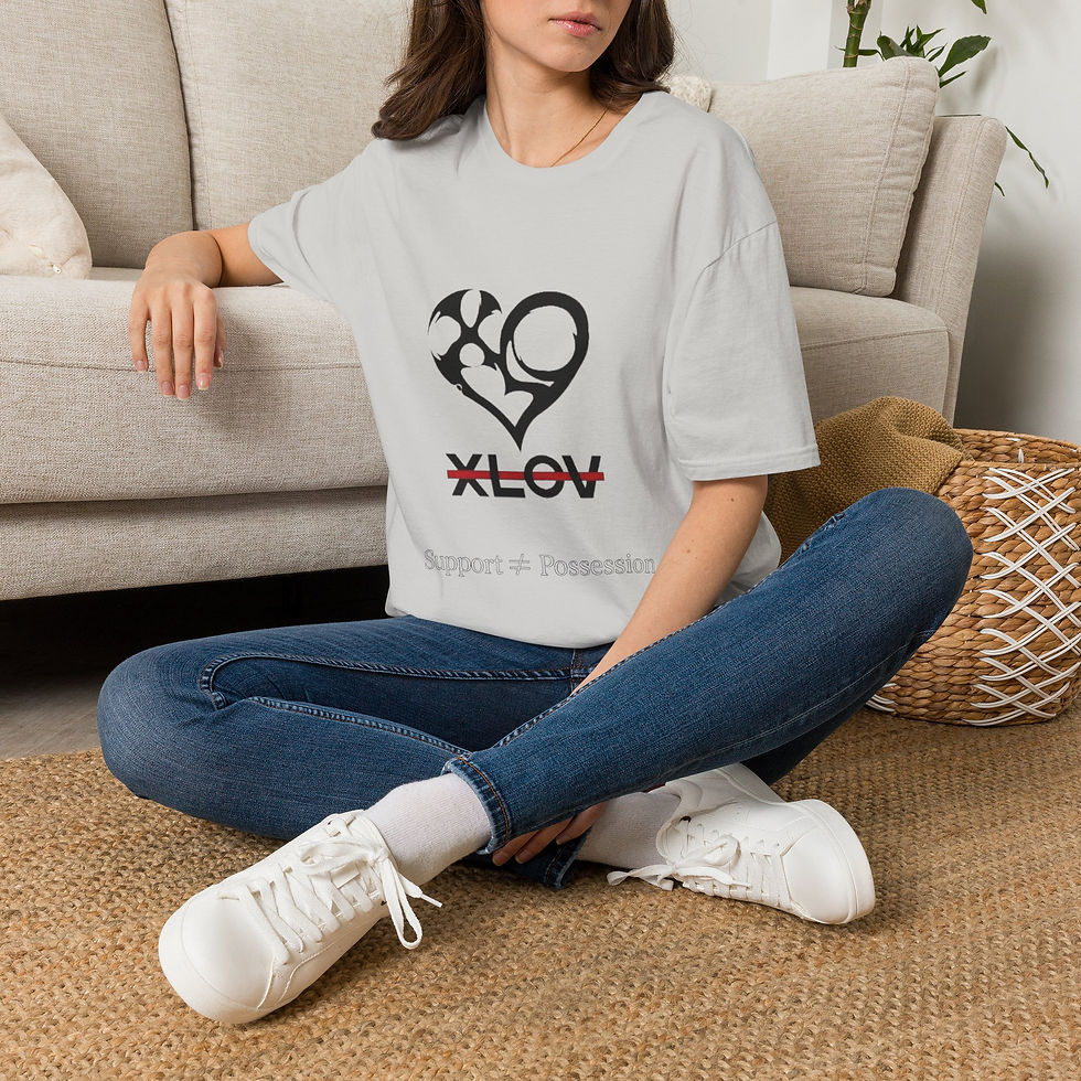 Thumbnail: KPOP inspired shirt- XLOV- Support ≠....