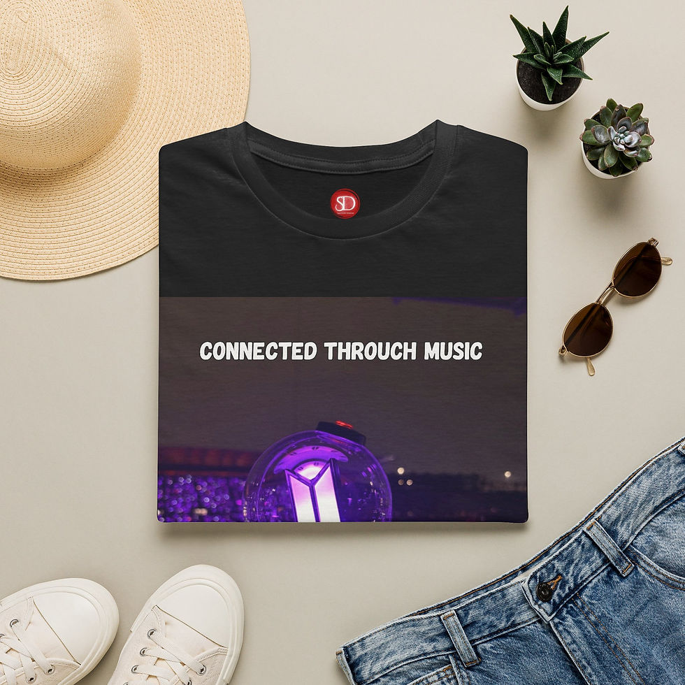 Thumbnail: KPOP inspired shirt- BTS- "Connected through music..."