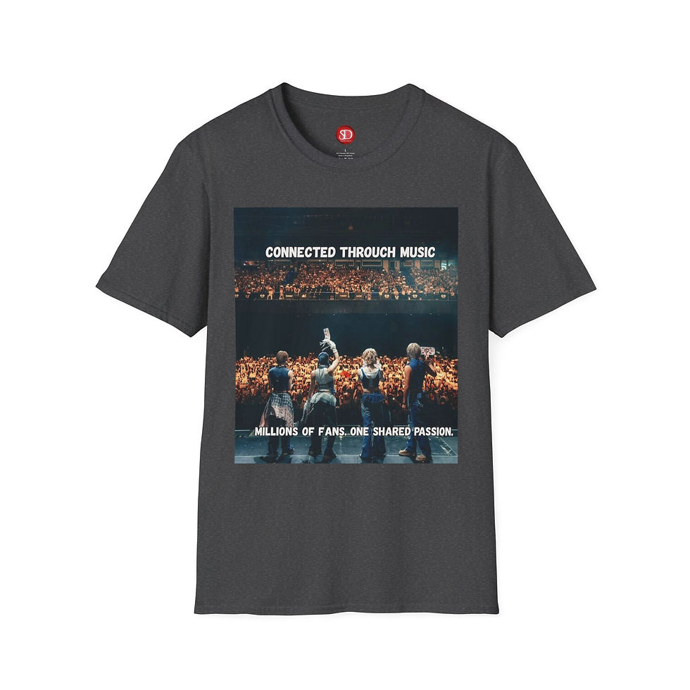 Thumbnail: KPOP inspired shirt- XLOV - "Connected through music..."