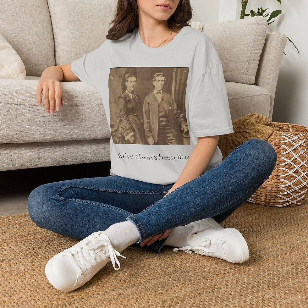 Thumbnail: LGBTQ+ inspired shirt- Trans Men Community History