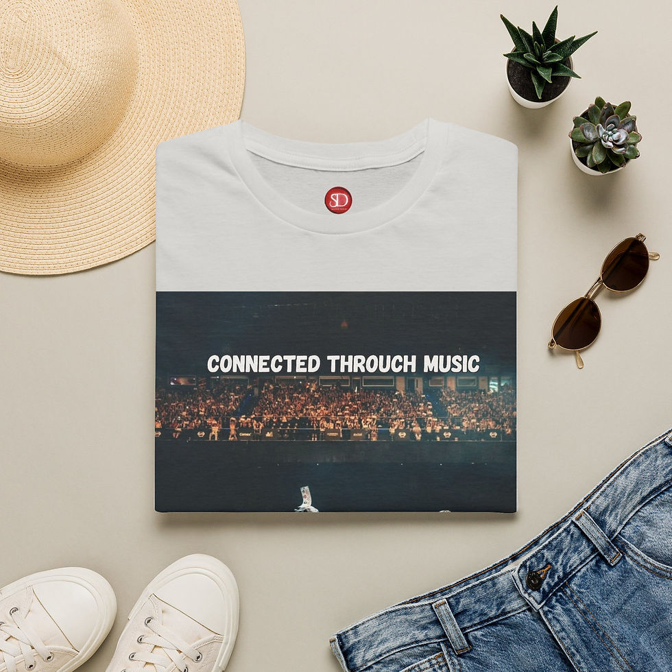 Thumbnail: KPOP inspired shirt- XLOV - "Connected through music..."