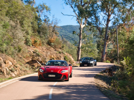 Accompagnement Photo & Video : Tour de Corse Aston Martin x TRIDENT Lyon - Septembre 2024 🏁