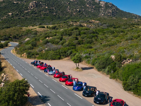 Accompagnement Photo & Video : Tour de Corse Ferrari x TRIDENT Lyon - Juin 2024 🏁
