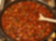 Chef's special baked beans