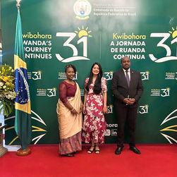 Ruanda celebra sua Data Nacional com grande evento em Brasília