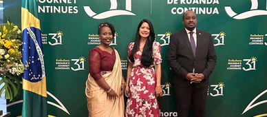 Ruanda celebra sua Data Nacional com grande evento em Brasília