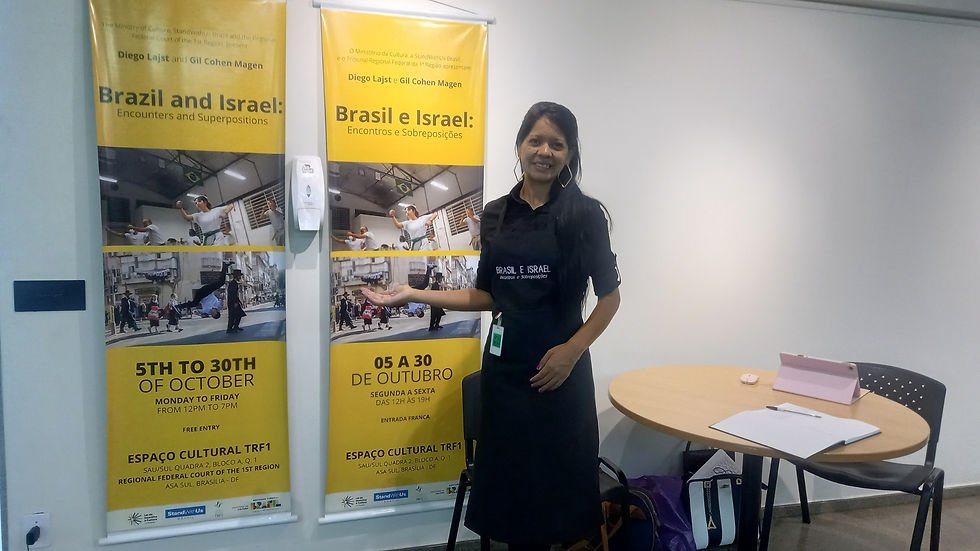 EXPOSIÇÃO DE ARTE BRASIL E ISRAEL ENCONTROS E SOBREPOSIÇÕES