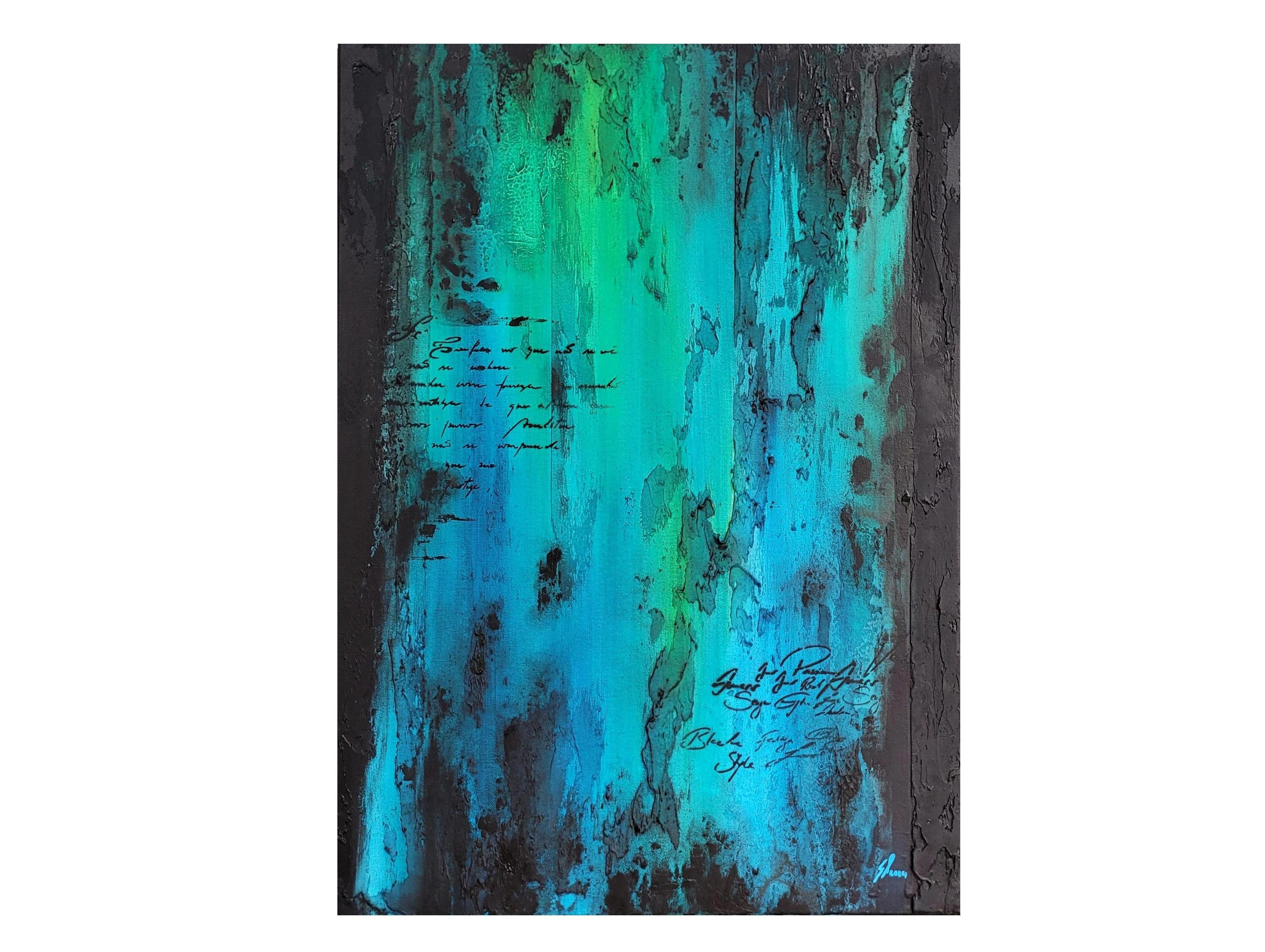 "Geheimnisvolles Atlantis" 70x50cm