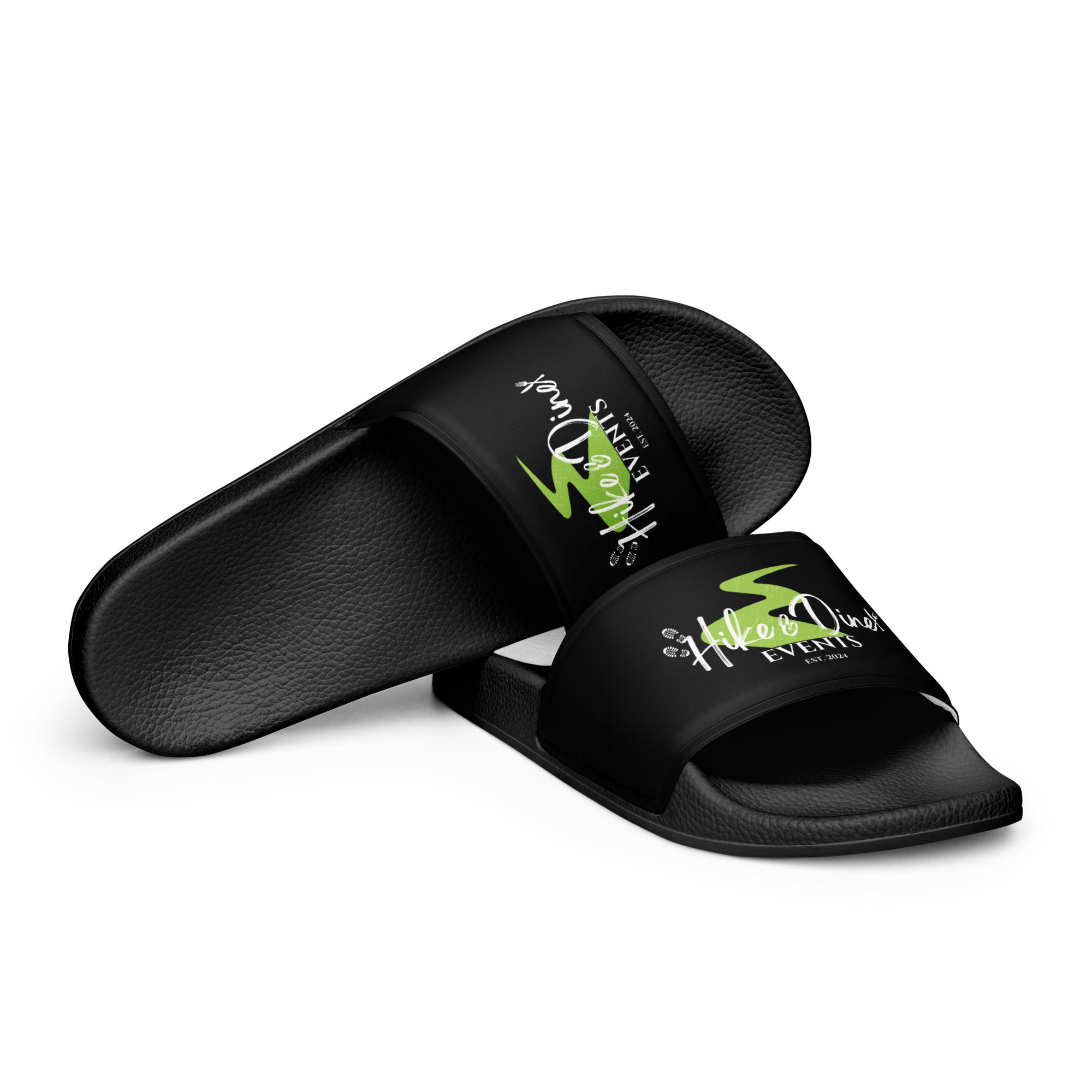 Hike & Dine Classic Black Slides
