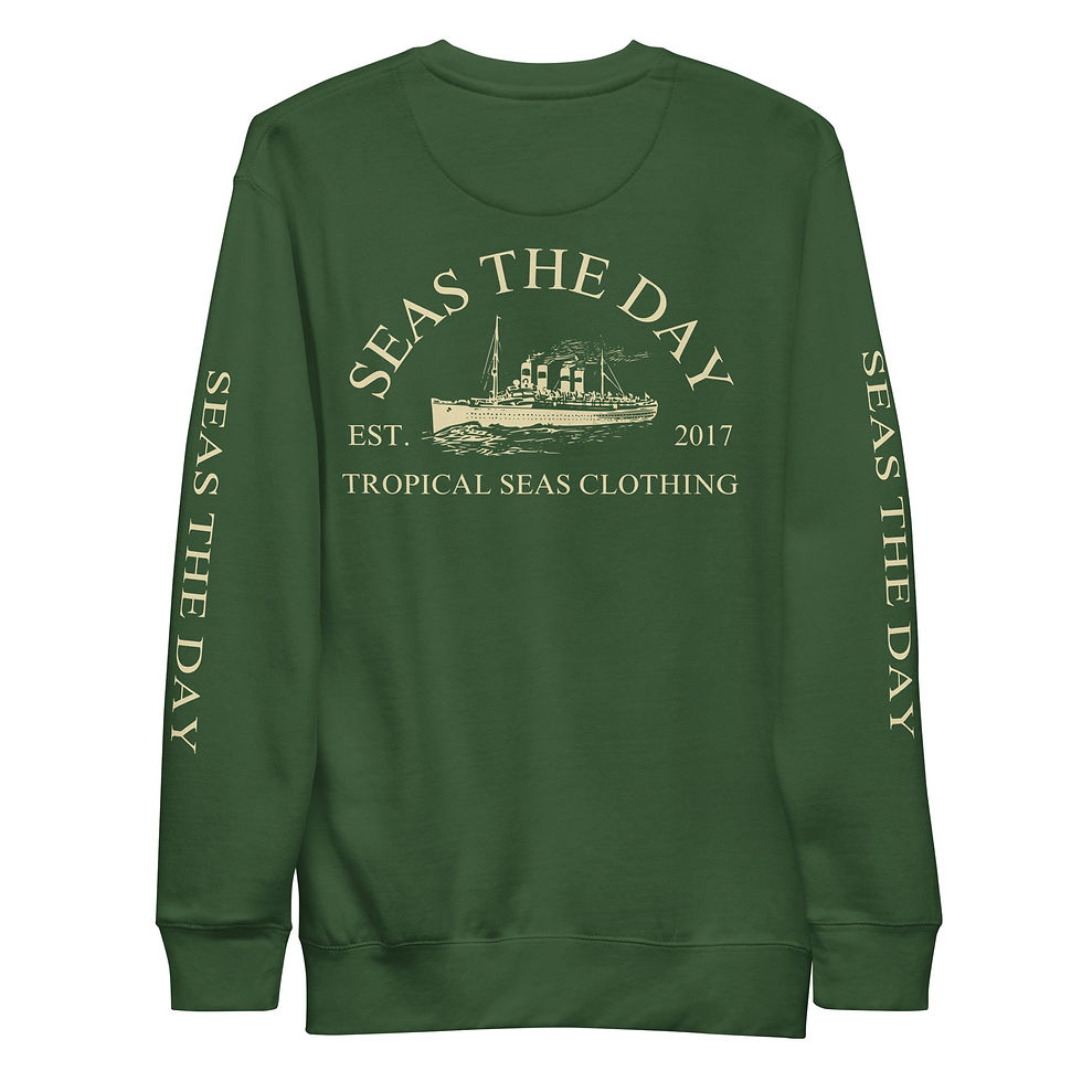 Thumbnail: Seas The Day Ship Premium Sweatshirt