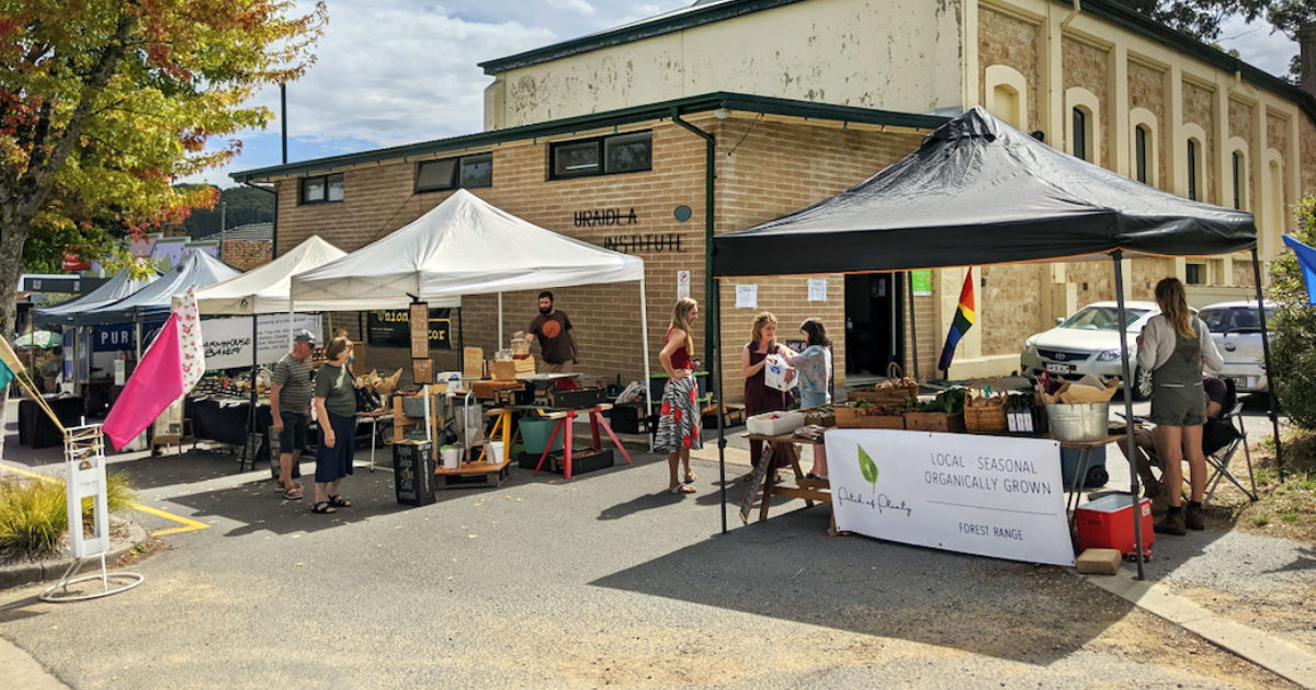 Uraidla Market at the Uraidla Institute Hall