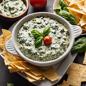 Spinach Dip w/ Tortilla Chips