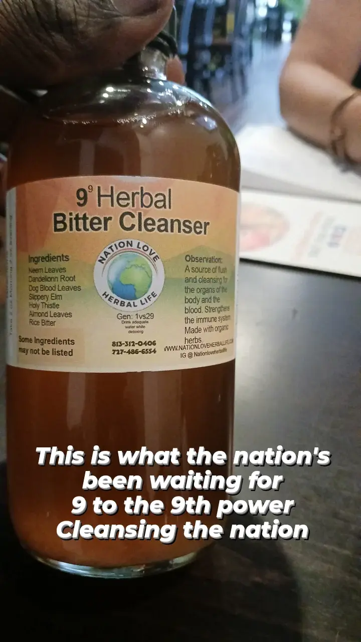 Thumbnail: 9⁹  Power Herbal Bitter Cleanser