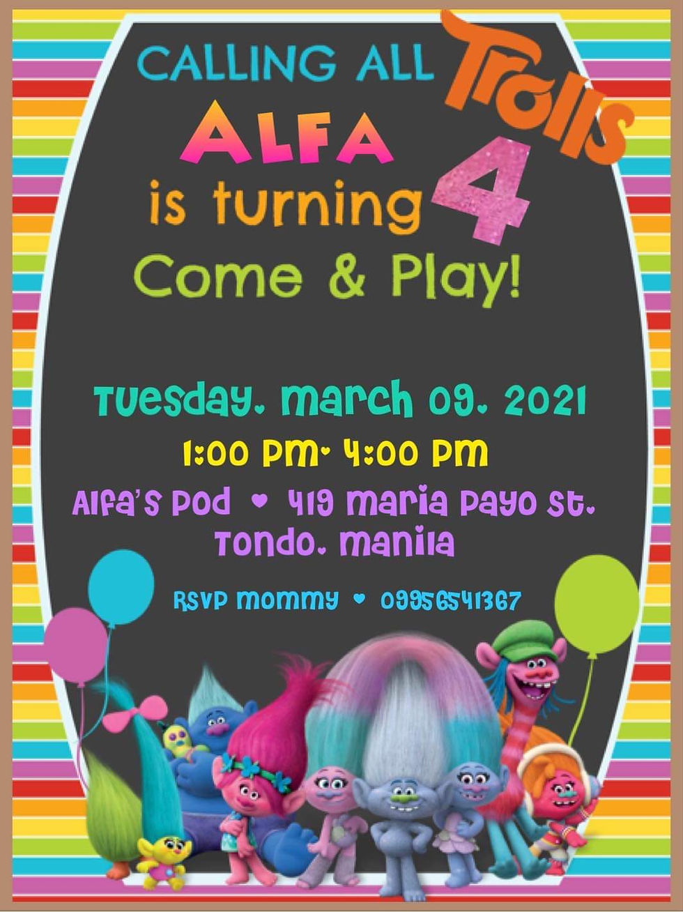 Birthday Invitation