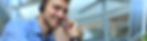Man in contact centre using cloudwave neon