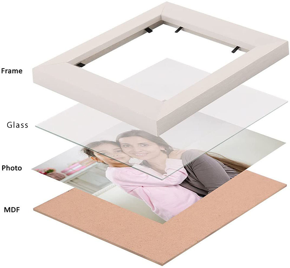 Thumbnail: 12x18 inch Wooden Frame with High quality laminated Photo