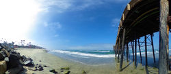 Under the Oceanside Pier