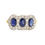 Thumbnail: Art Deco Style Trilogy Ring