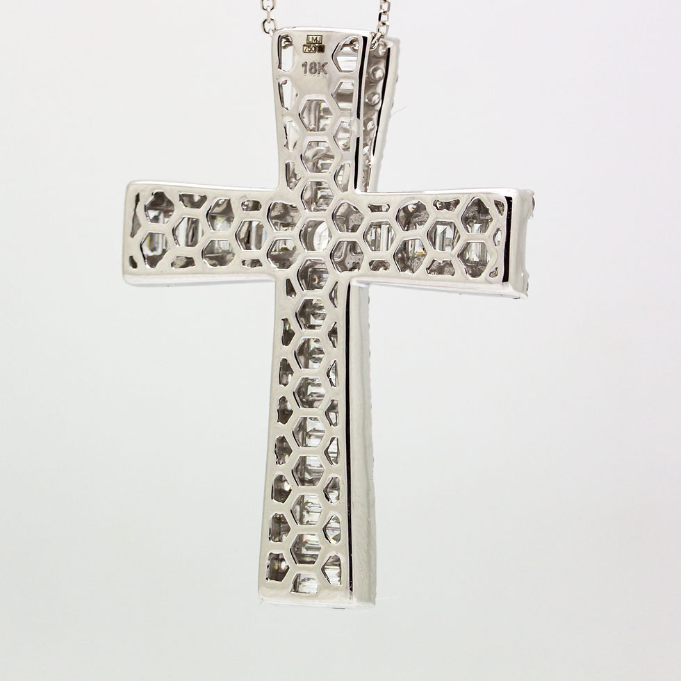 Thumbnail: 9ct Diamond Cross